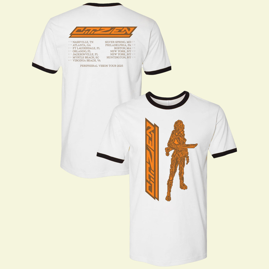 Citizen Band Merch Graphik 25 Tour T-Shirt Citizen Shirt Gifts For Son Rock Lovers