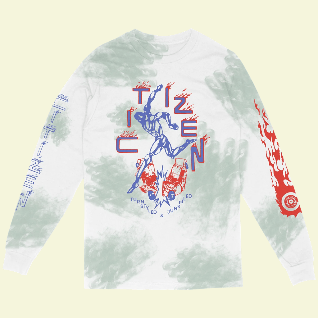 Citizen Band Merch Junkpile Tie Dye Long Sleeve Shirt Citizen T-Shirt Gifts For Rock Lovers Citizen Band Merch Junkpile Tie Dye Long Sleeve Shirt Citizen T-Shirt Gifts For Rock Lovers