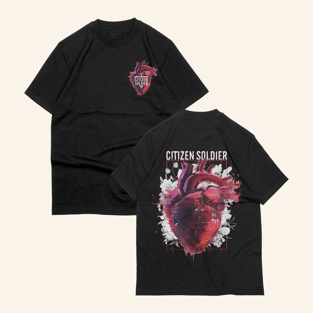 Citizen Soldier Band Merch Heartbeat T-Shirt Best Gifts For Rock Music Lovers Citizen Soldier Band Merch Heartbeat T-Shirt Best Gifts For Rock Music Lovers