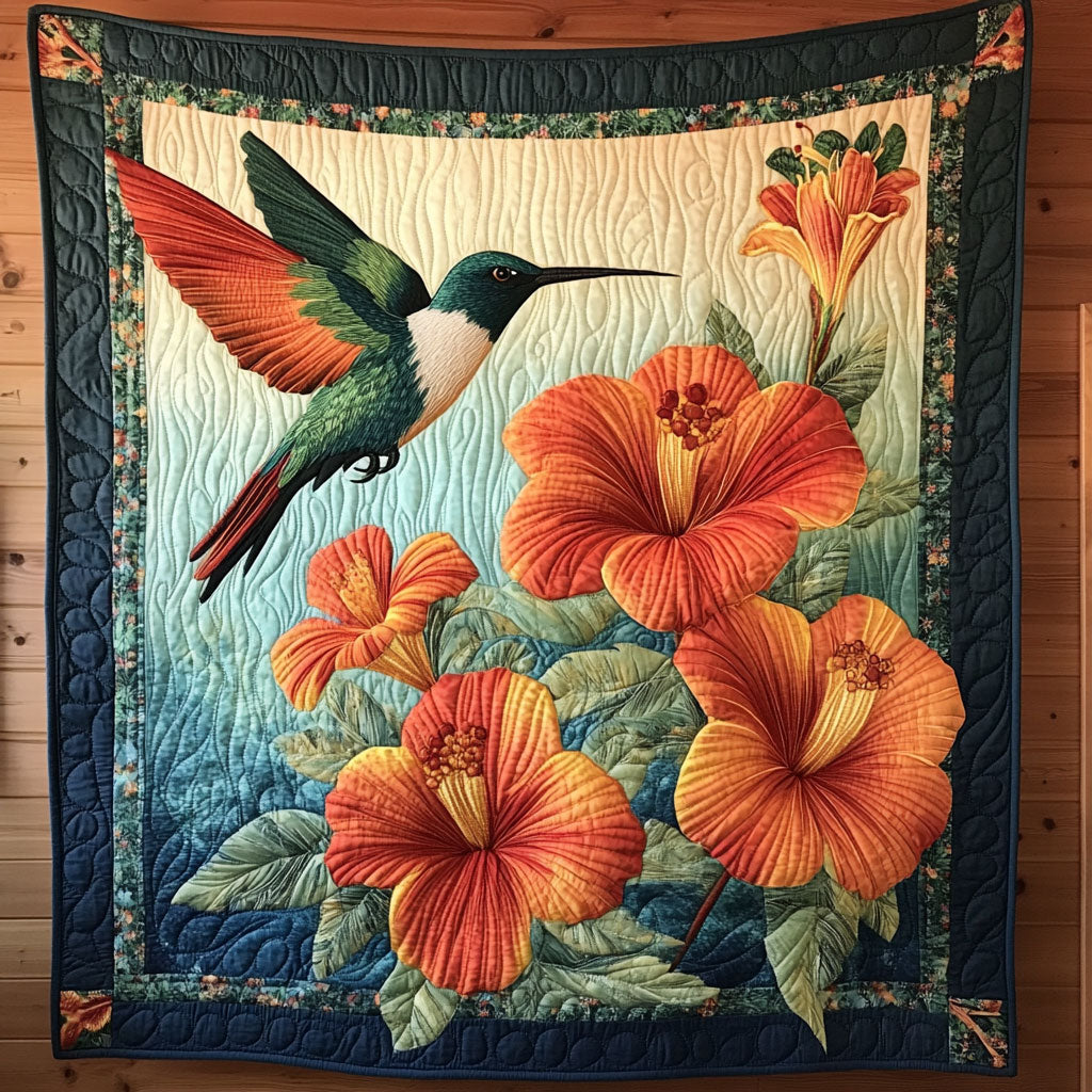 Citrus Glow Quilt Premium Quilt Blanket Gift for Cozy Winter Nights