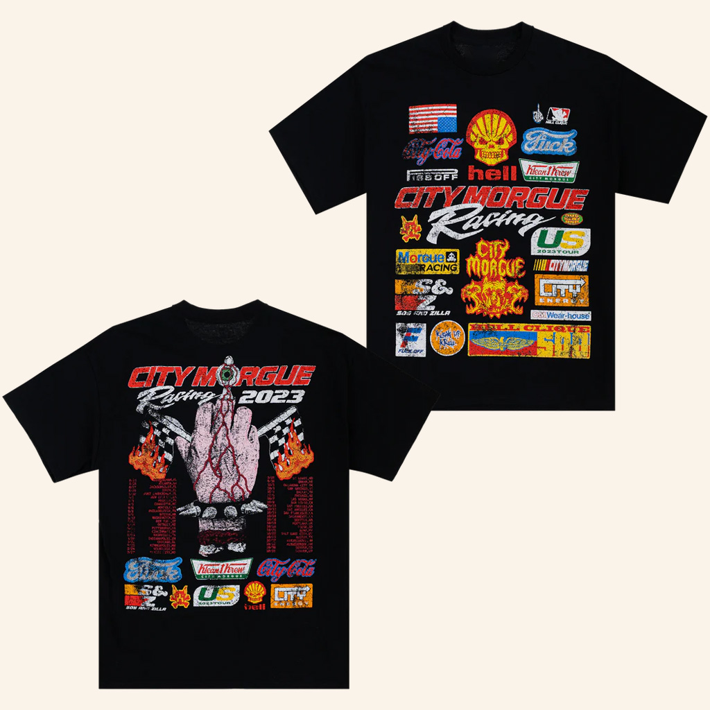 City Morgue Merch City Morgue Racing Tour T-Shirt Gifts For Hip Hop Fans
