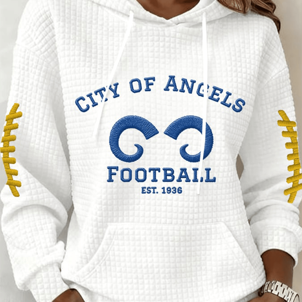 City Of Angels Football Est 1926 Hoodie Los Angeles Rams Clothing Football Gear