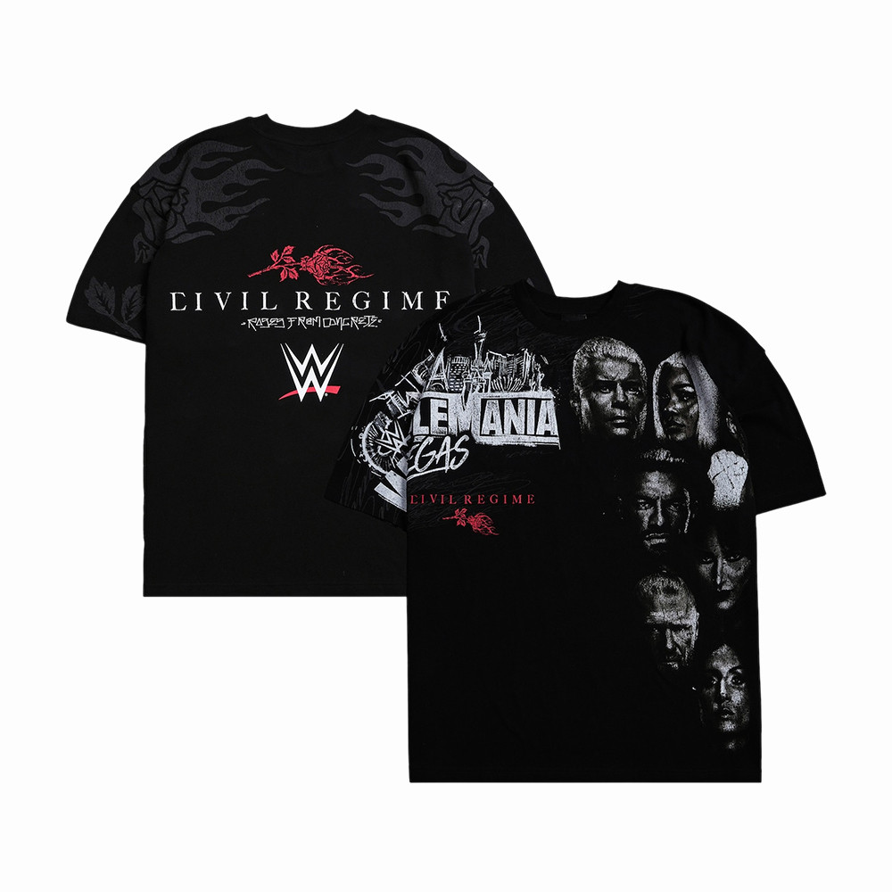 Civil Regime WrestleMania Las Vegas T-Shirt WrestleMania Vegas Merch Best Gift For Fans