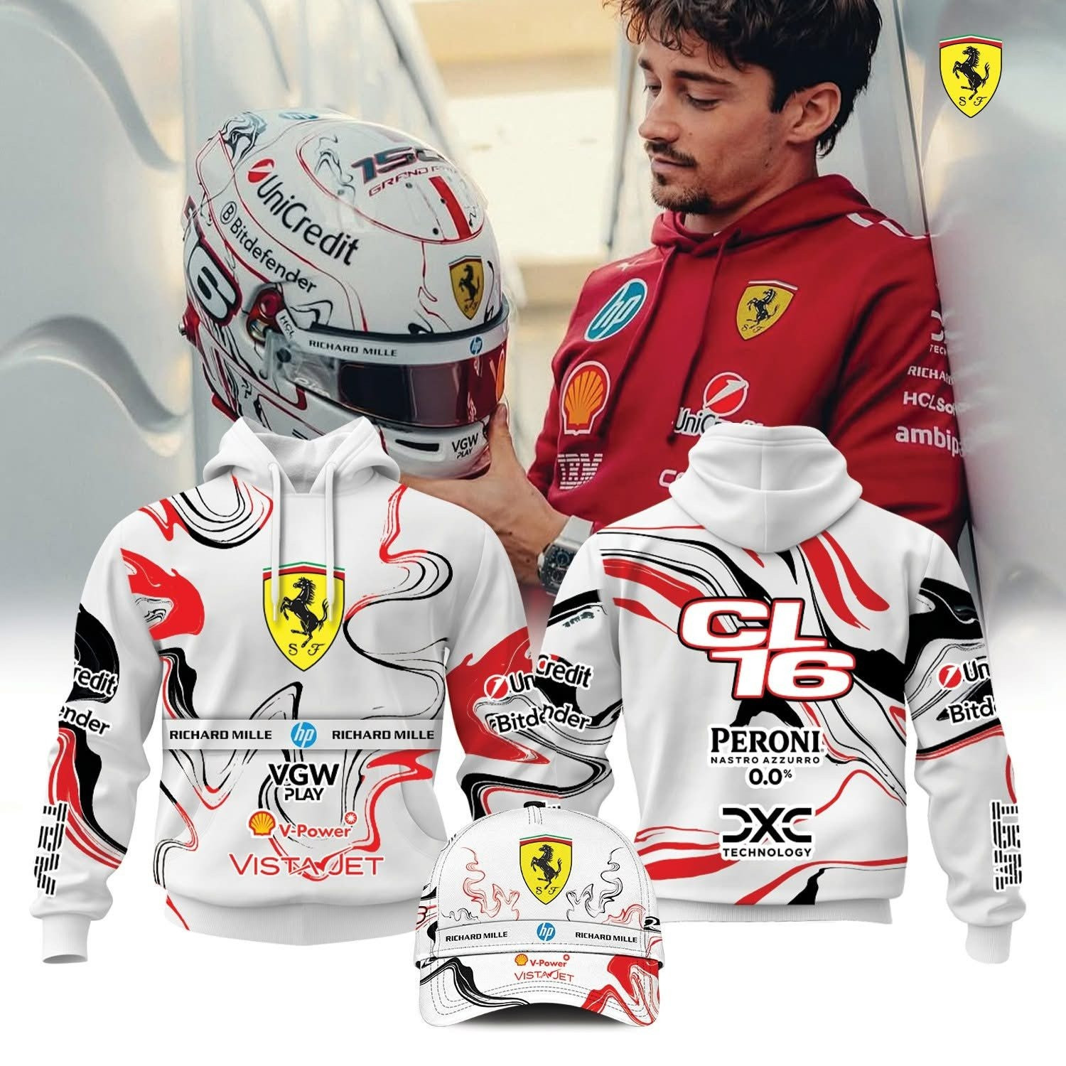 CL16 Peroni Nastro Azzurro Racing Team Hoodie Gifts For Motorcycle Lovers