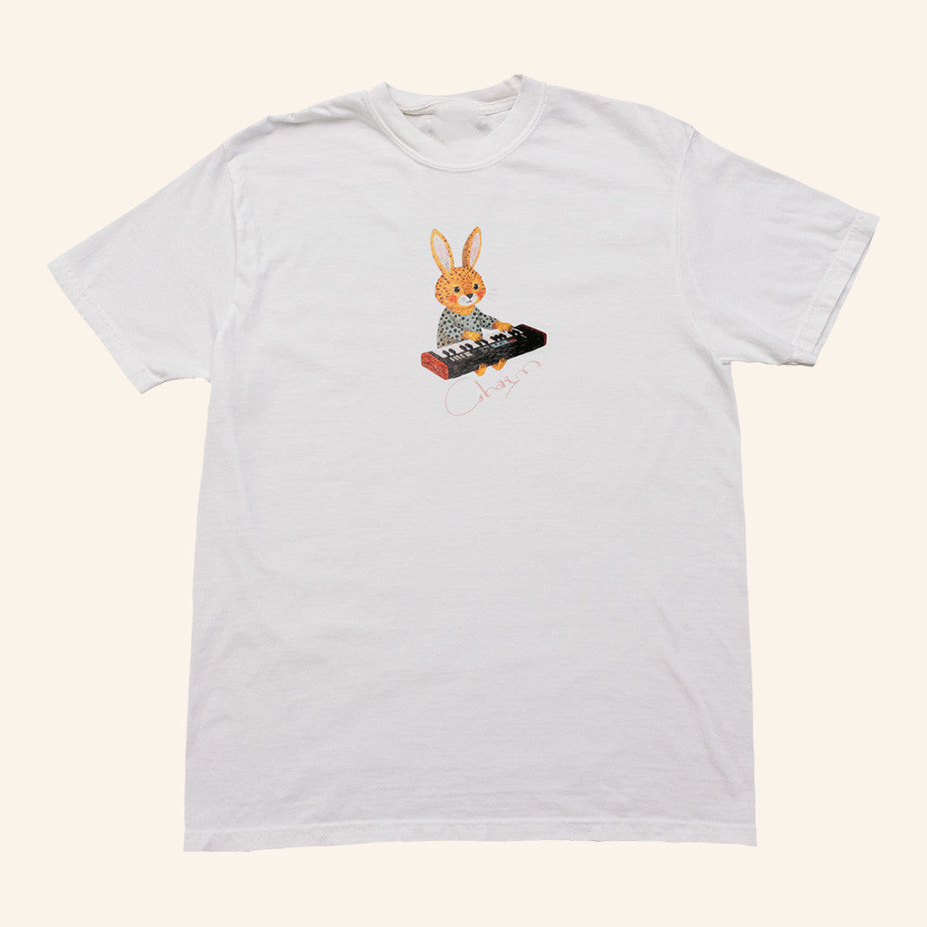 Clairo Charm Merch Charm Rabbit White T-Shirt Gifts For Friends Clairo Charm Merch Charm Rabbit White T-Shirt Gifts For Friends
