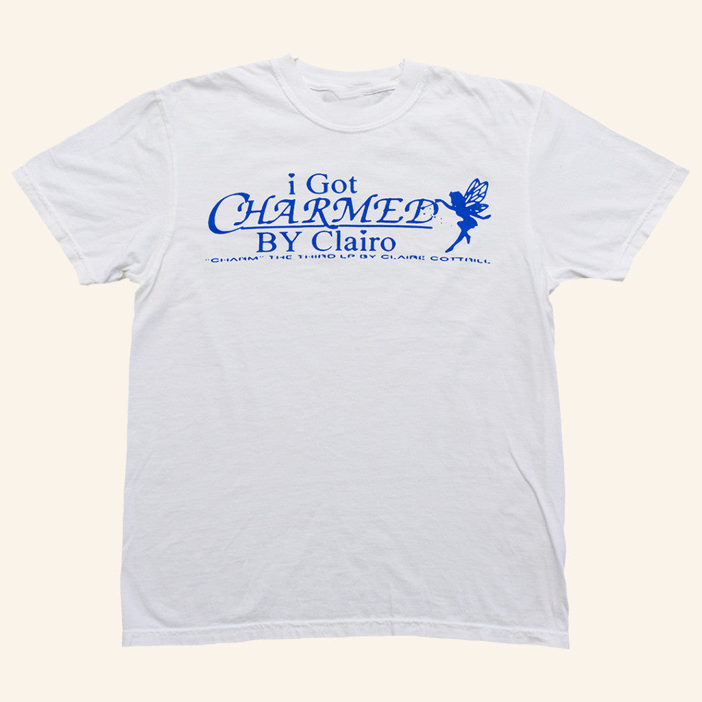 Clairo Charm Merch I Got Charmed T-Shirt White Gifts For Her