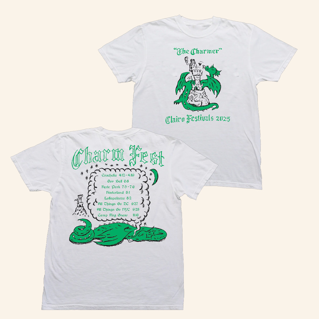 Clairo Merch The Charmer Fest T-Shirt Christmas Gifts For Besties