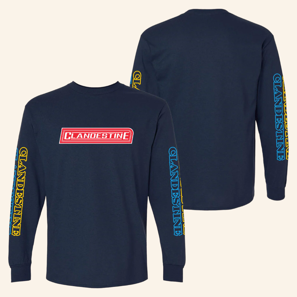 Clandestine Industries Merch Millenium Logo Long Sleeve T-Shirt Christmas Ideas For Boyfriend Clandestine Industries Merch Millenium Logo Long Sleeve T-Shirt Christmas Ideas For Boyfriend