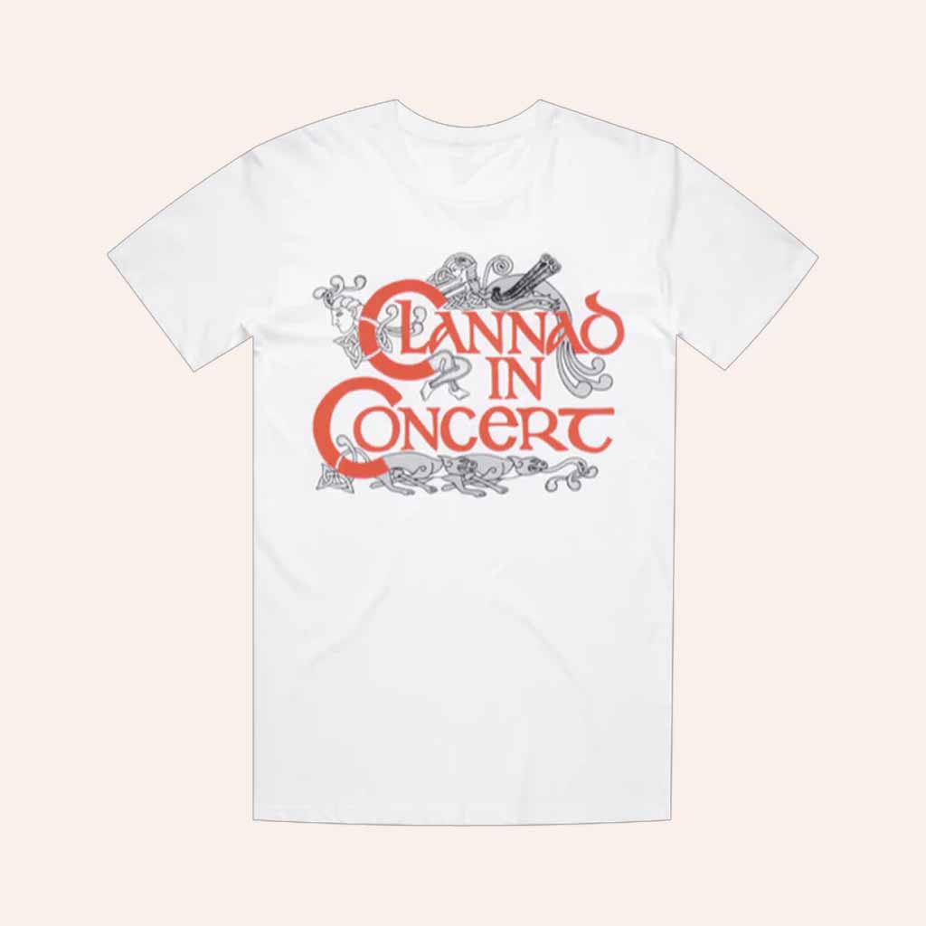 Clannad Merch In Concert White T-Shirt Best Gift Ideas For Boyfriend Clannad Merch In Concert White T-Shirt Best Gift Ideas For Boyfriend