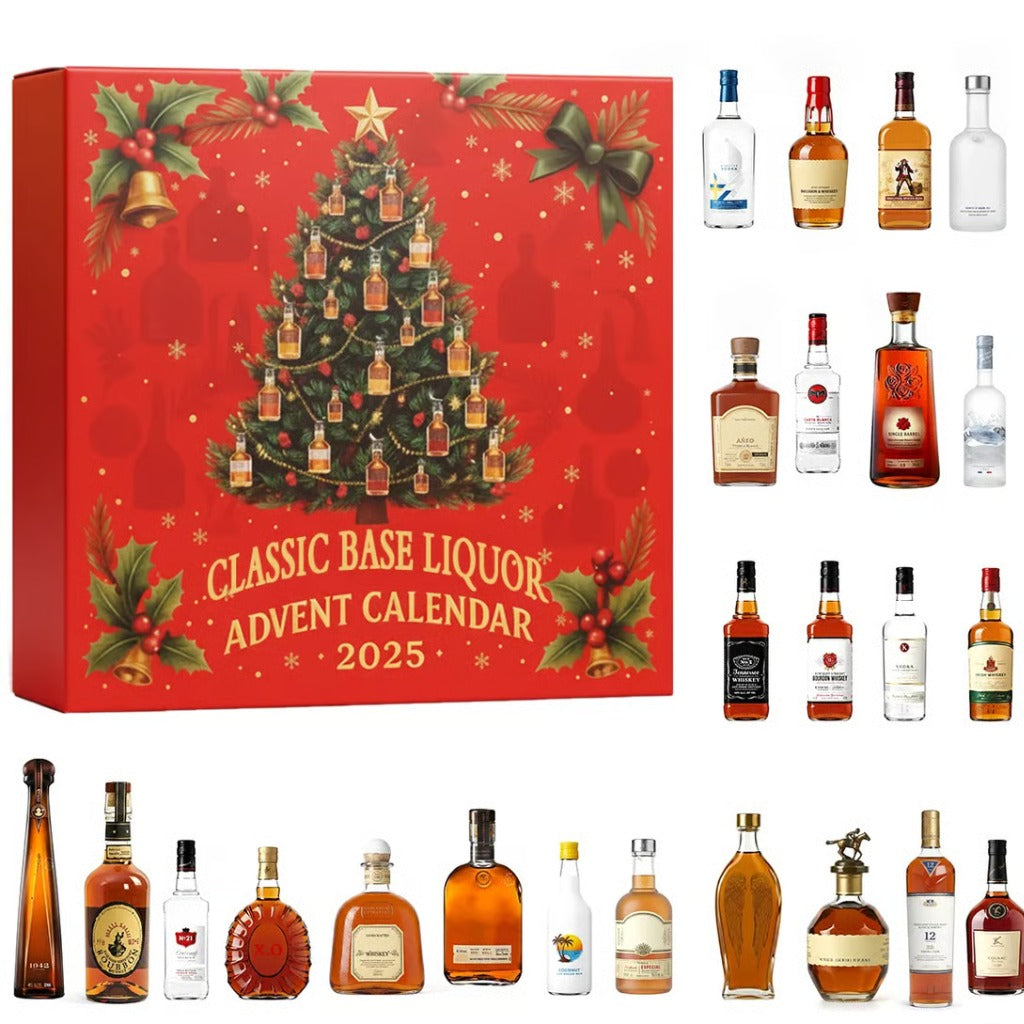 Classic Base Liquor Advent Calendar 2025 Christmas Countdown Decor Xmas Gift Ideas
