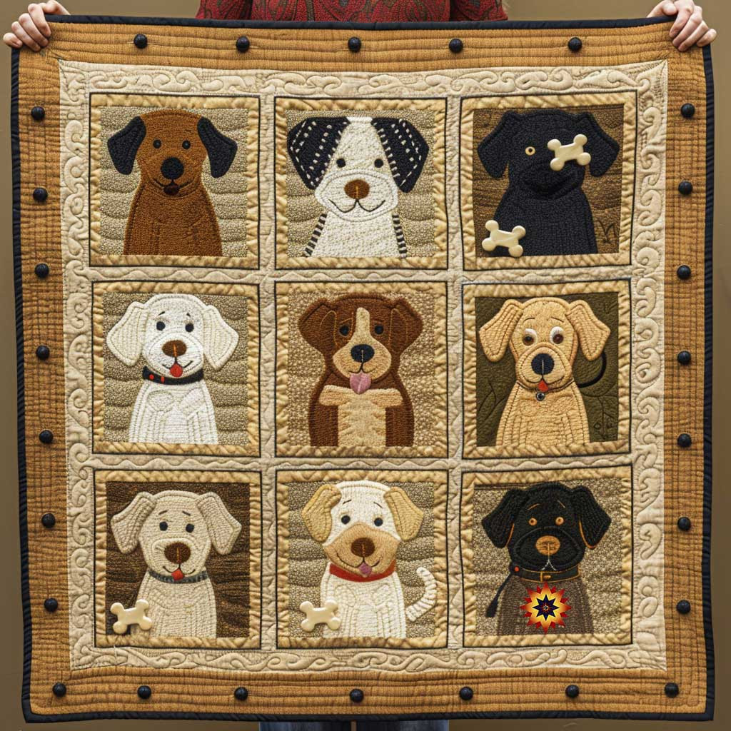 Classic Beagle Dog Holiday Christmas Quilt Blanket Christmas Gift Baskets For Families