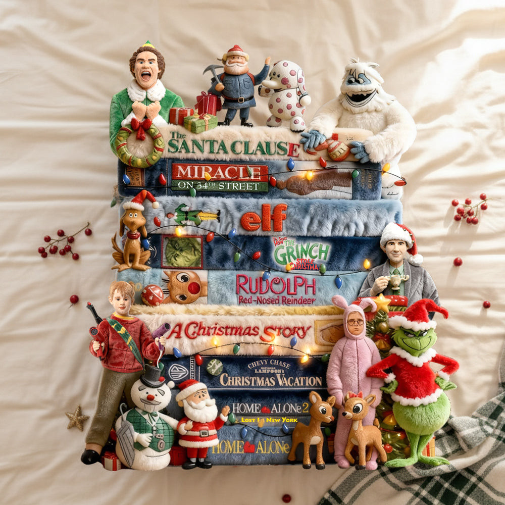 Classic Christmas Collection Stack Pillow, Personalized Christmas Gifts - Gag Christmas Gifts For Boss Classic Christmas Collection Stack Pillow, Personalized Christmas Gifts - Gag Christmas Gifts For Boss