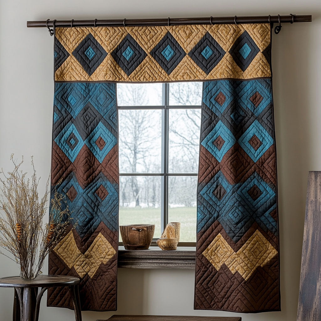 Classic Country Breeze Quilted Valance Entrance Way Ideas Native American Gift Shop