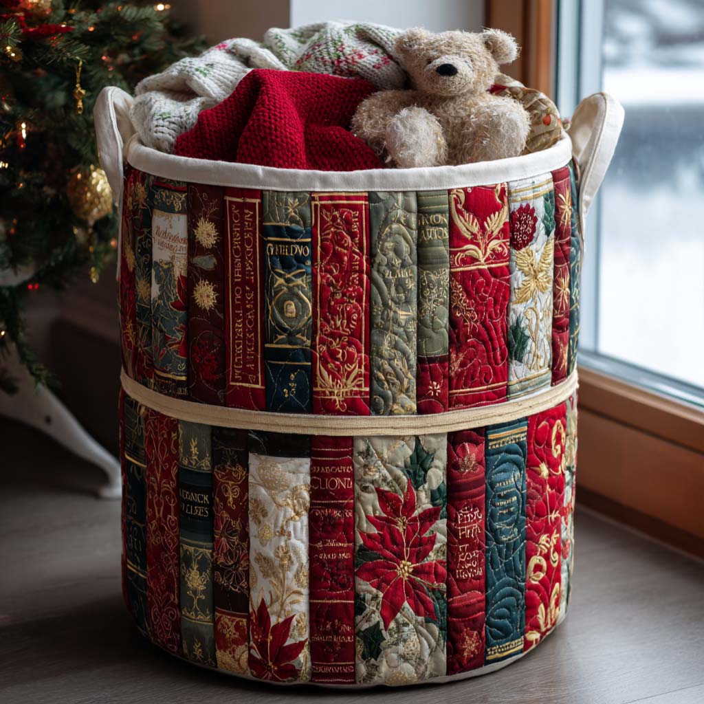 Classic Volumes Quilted Laundry Basket Halloween Merch Gift