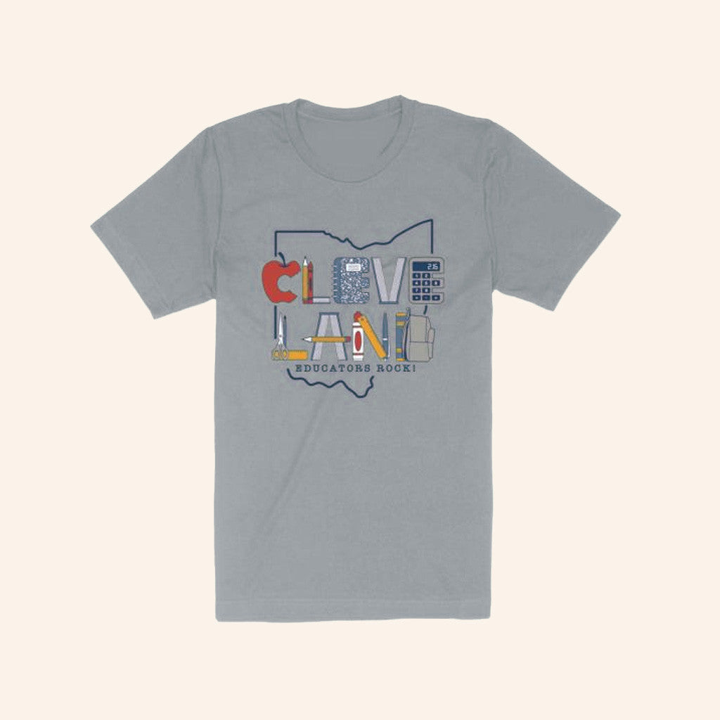 CLE Clothing Co Merch Cleveland Educators Rock T-Shirt Gifts For Fans