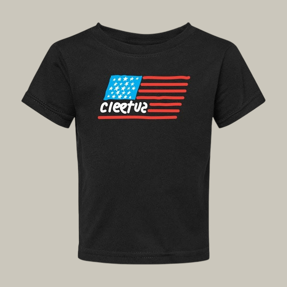 Cleetus American Flag Graphic T-Shirt Cleetus McFarland Fan Shirt Present Ideas For Him
