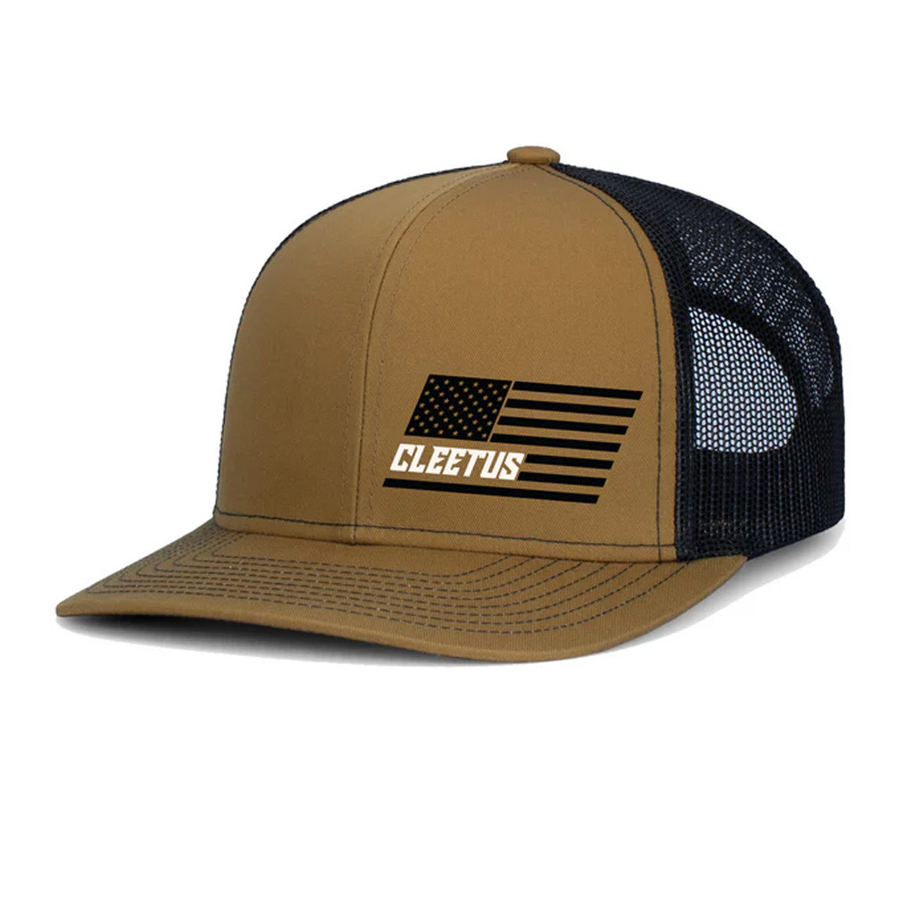 Cleetus McFarland Merch Cleetus Brown Trucker Hat Husband Christmas Gift Ideas