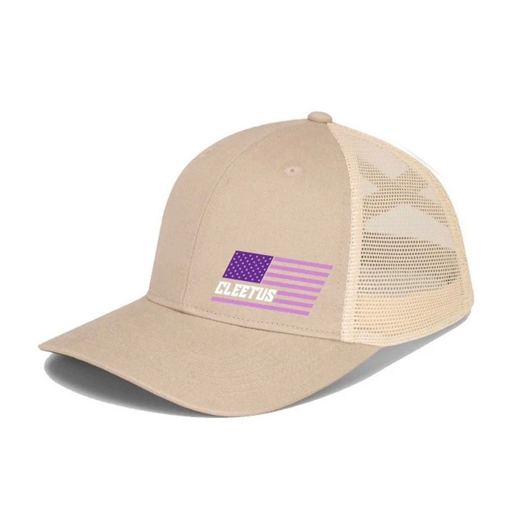 Cleetus McFarland Merch Cleetus Flag Trucker Hat Christmas Gifts For Racing Fans Cleetus McFarland Merch Cleetus Flag Trucker Hat Christmas Gifts For Racing Fans