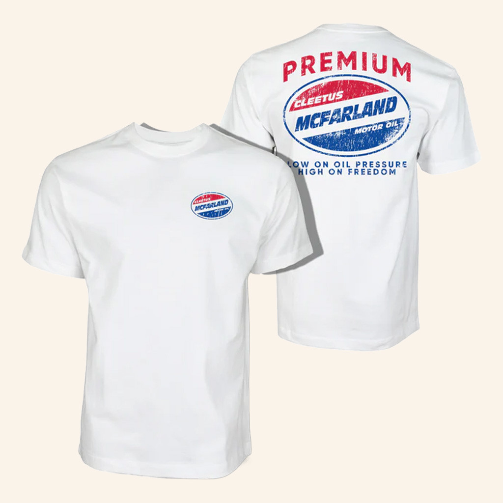 Cleetus McFarland Merch Cleetus Motor Oil Shirt Best Christmas Gifts For Dad