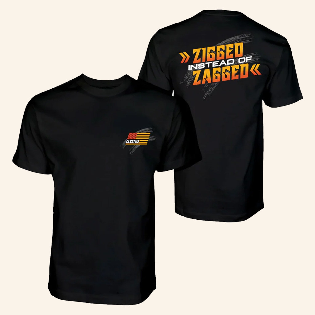 Cleetus McFarland Merch Cleetus Zig Zag Shirt Good Christmas Gifts For Boyfriend