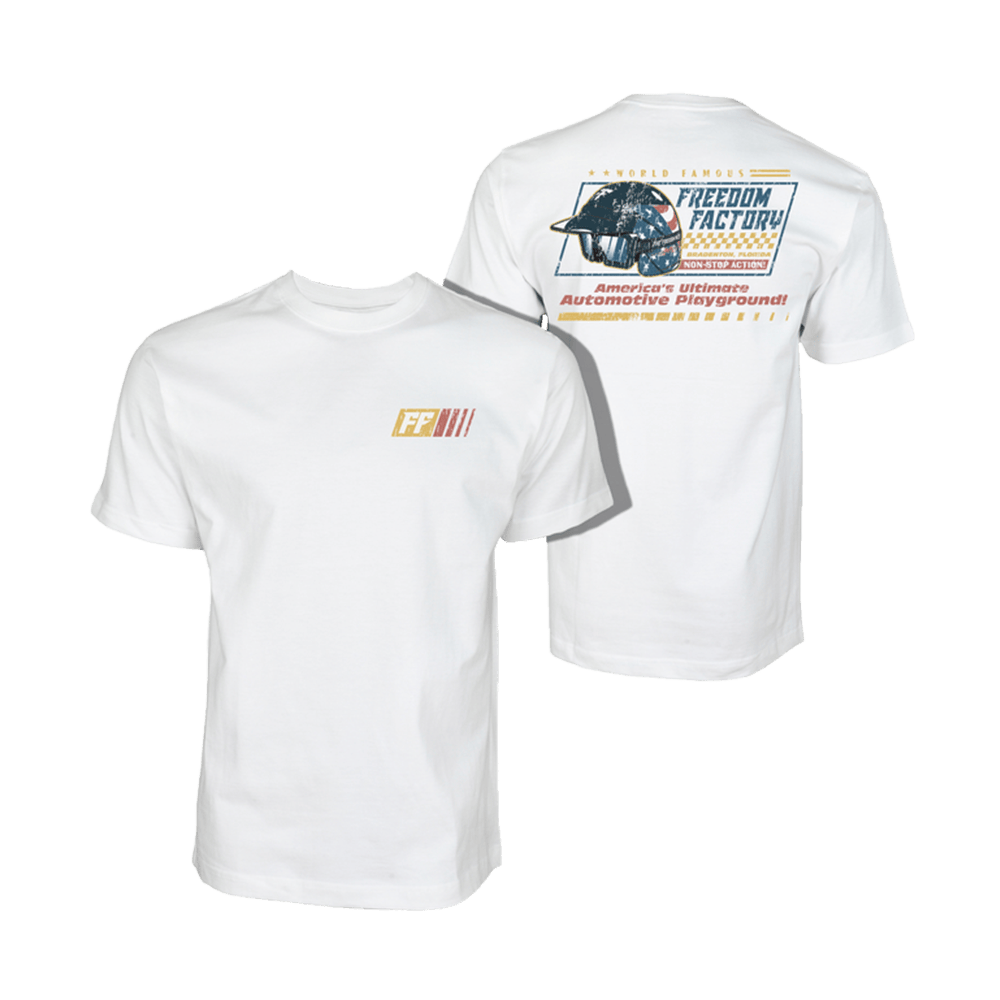 Cleetus Mcfarland Merch Freedom Factory Helmet T-Shirt Gifts For Fans Birthday Gift for Husband Cleetus Mcfarland Merch Freedom Factory Helmet T-Shirt Gifts For Fans Birthday Gift for Husband