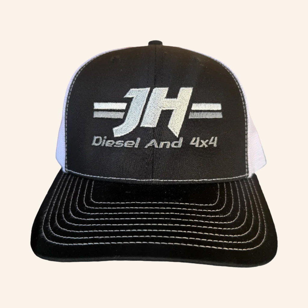Cleetus McFarland Merch JH's Diesel Grey Logo Embroidered Trucker Hat Gifts For Boyfriend Cleetus McFarland Merch JH's Diesel Grey Logo Embroidered Trucker Hat Gifts For Boyfriend
