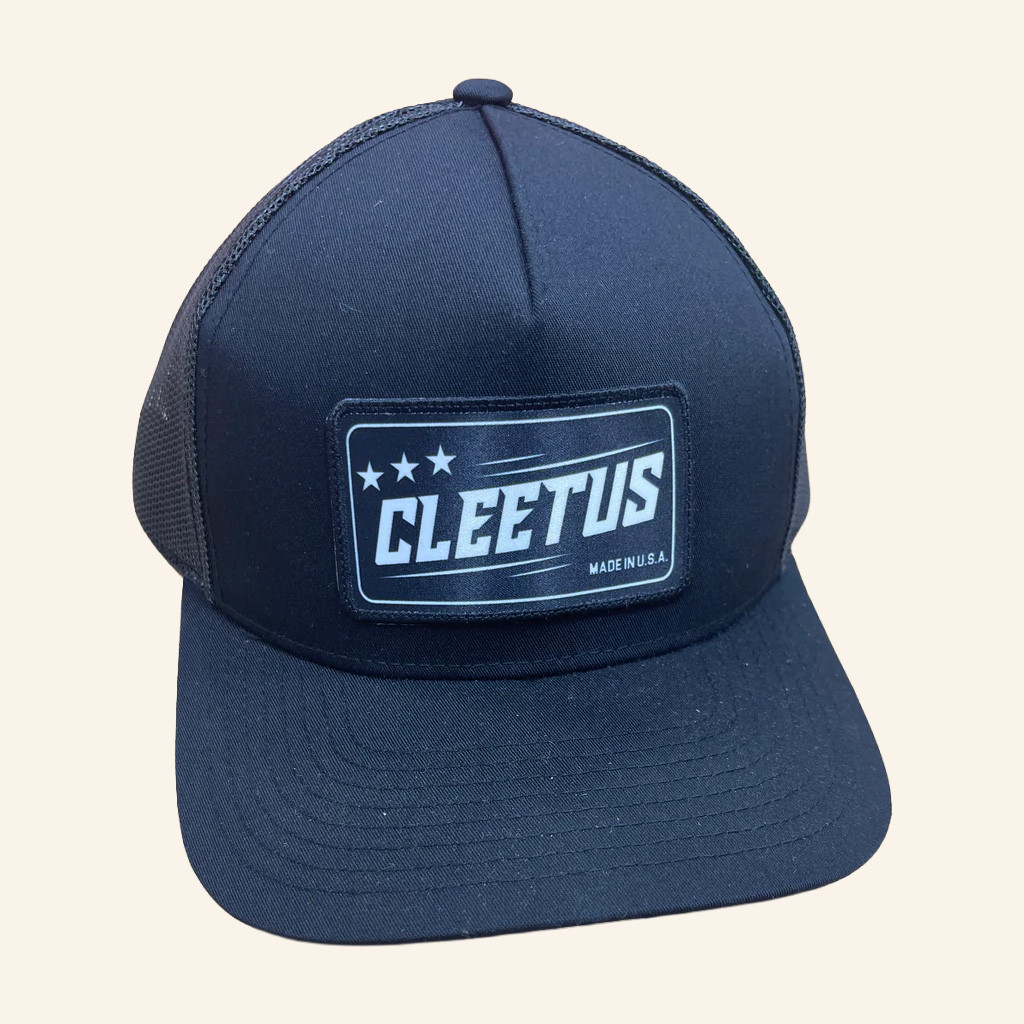 Cleetus McFarland Merch Machine Cleetus Embroidered Trucker Hat Xmas Gifts For Father