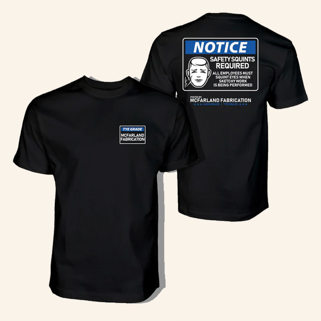 Cleetus McFarland Merch Tye's Fabrication Squints Shirt Christmas Gift Ideas For Boyfriend Cleetus McFarland Merch Tye's Fabrication Squints Shirt Christmas Gift Ideas For Boyfriend