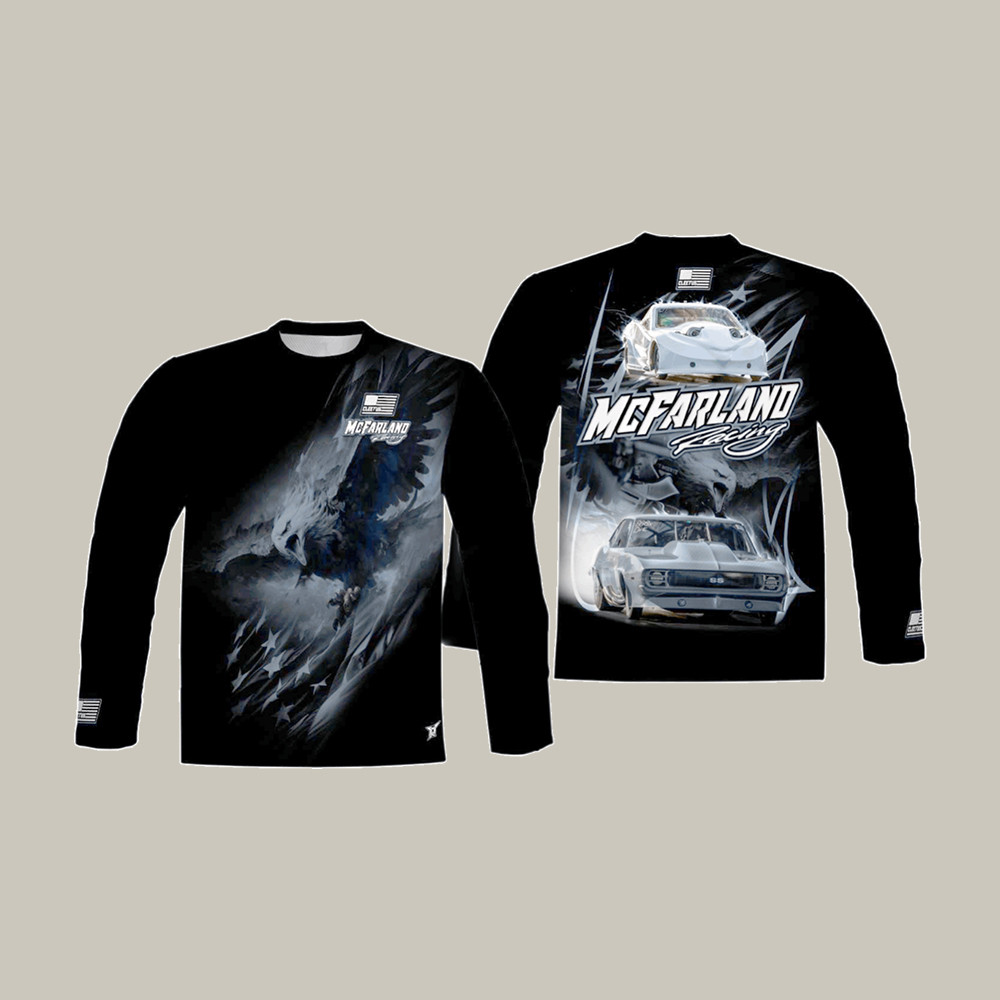 Cleetus McFarland Racing Long Sleeve Shirt Cleetus McFarland Apparel Best Fan Gift