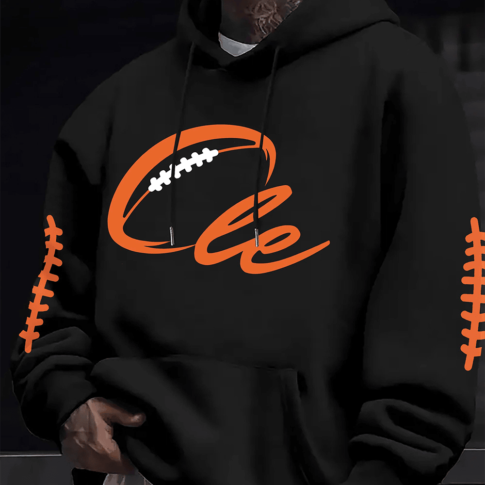 Cleveland Browns Logo Football Hoodie Game Day Clothing Football Lover Gift