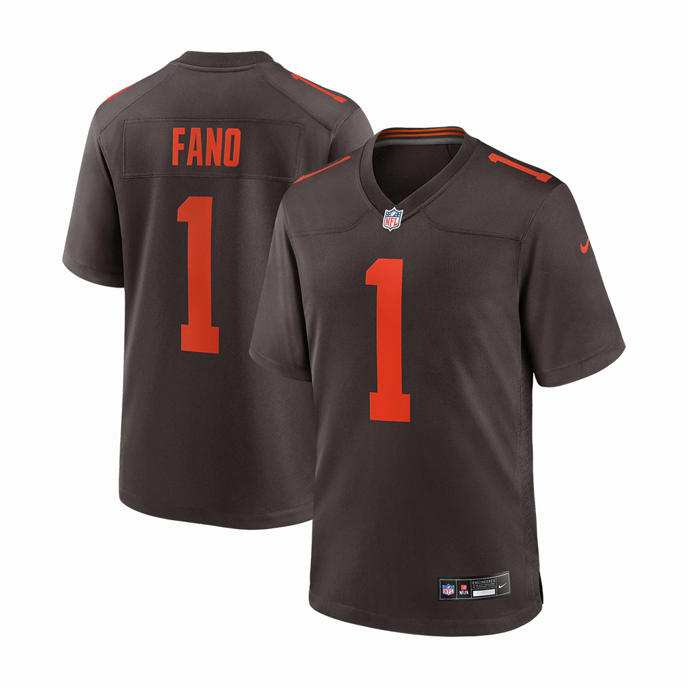 Cleveland Browns Spencer Fano NFL Draft 2026 Jersey Football Merch Birthday Gift For Husband