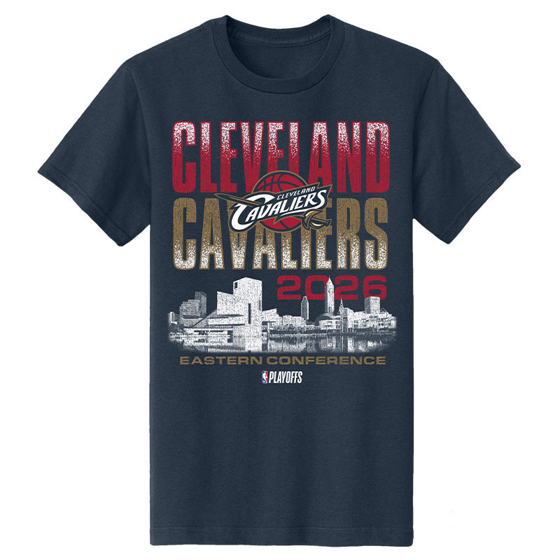 Cleveland Cavaliers 2026 NBA Playoffs T-Shirt Game Day Clothing Basketball Fans Gear