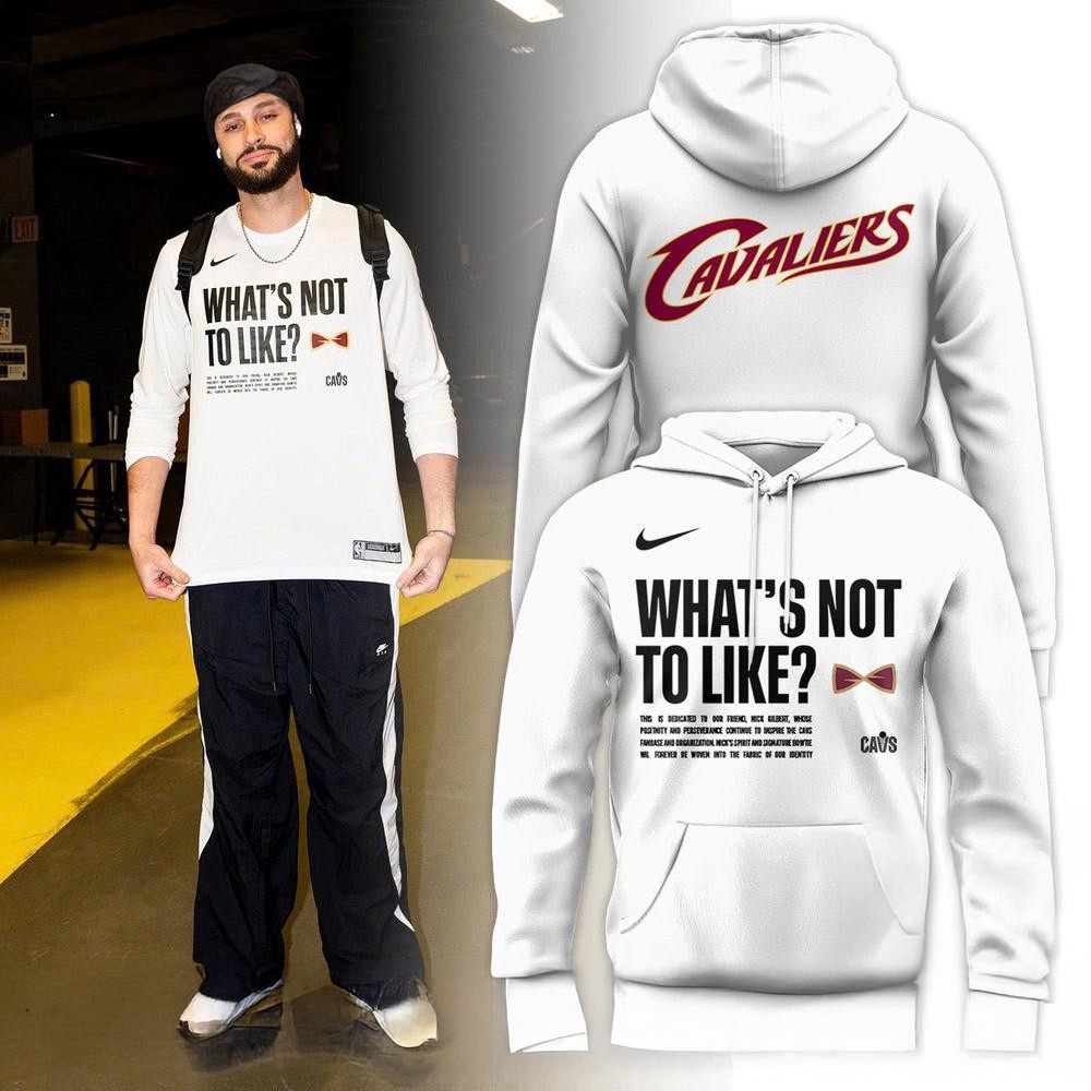 Cleveland Cavaliers 50th Win What's Not To Like 2025 Hoodie Best Gifts For Basketball Lovers