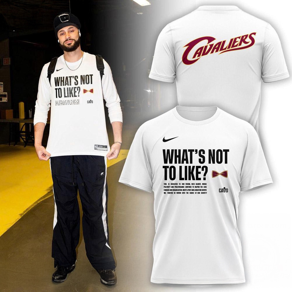 Cleveland Cavaliers 50th Win What's Not To Like 2025 Shirt Best Gifts For Basketball Lovers