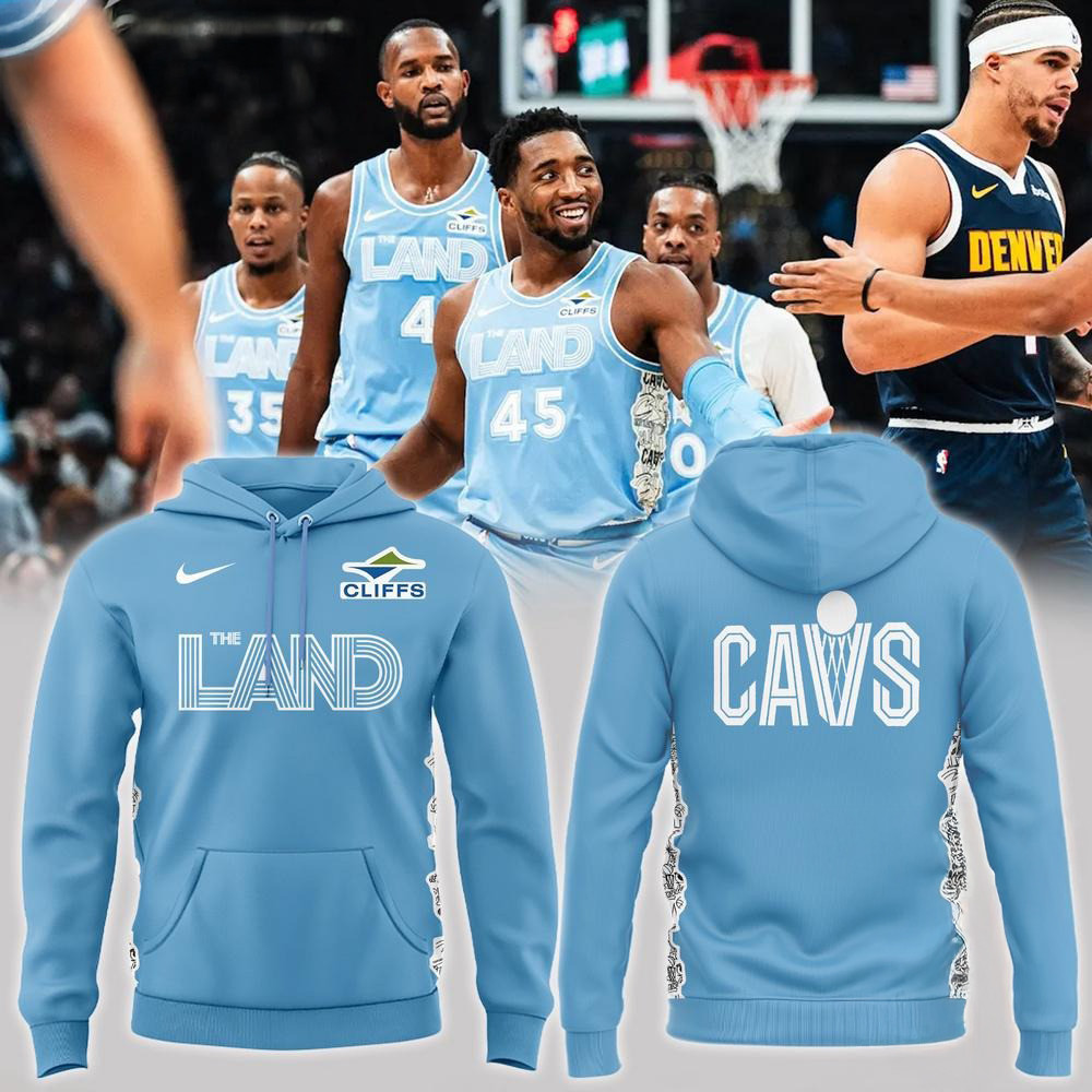 Cleveland Cavaliers Special Edition Gallery Blue Blake Hoodie Gifts For Basketball Fan