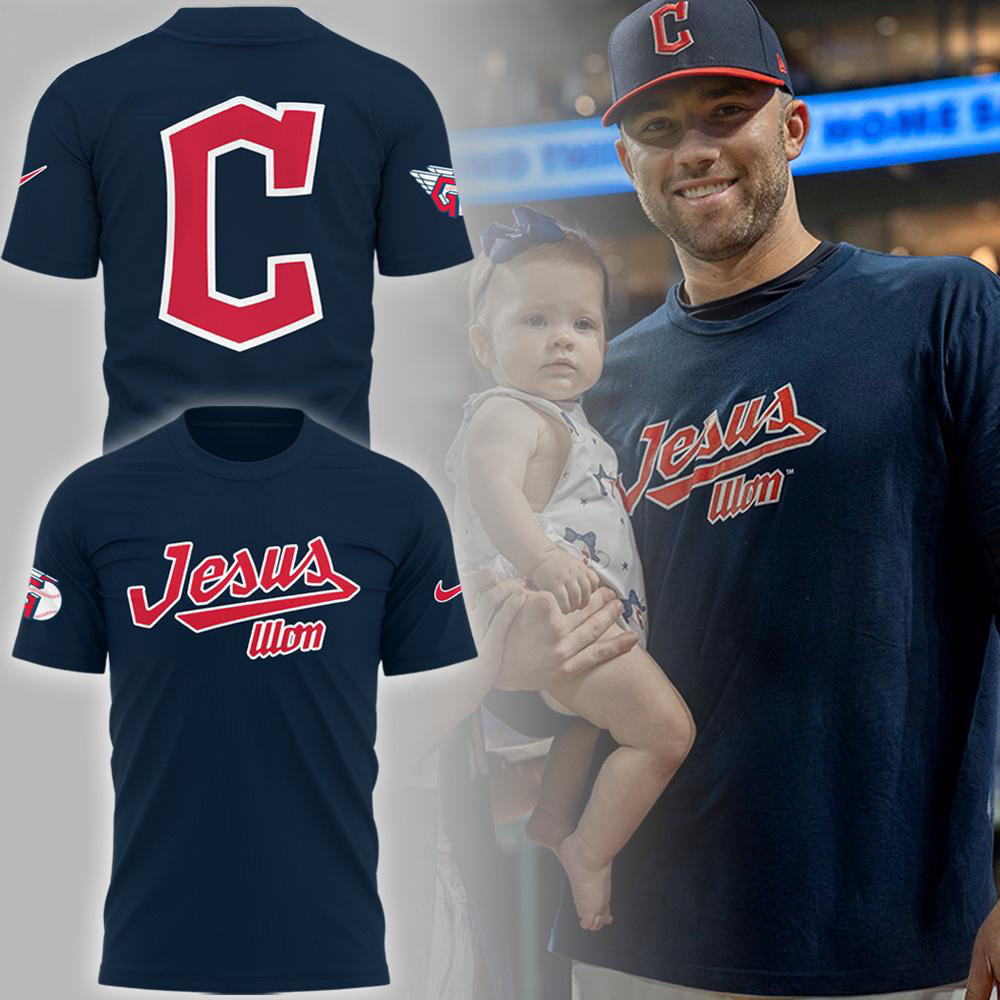 Cleveland Guardians MLB 2025 Jesus Won 3D Shirt Presents For Basketball Fans