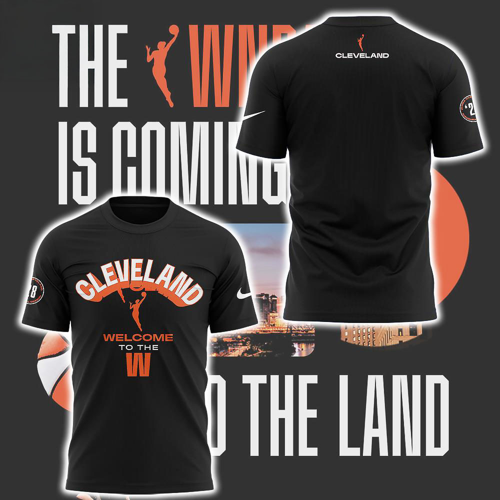 Cleveland WNBA To The Land Limited Edition T-Shirt Gifts For Dudes