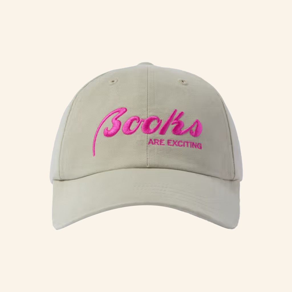 Climax Books Merch Climax Books Are Exciting Embroidered Hat Book Presents For Her Climax Books Merch Climax Books Are Exciting Embroidered Hat Book Presents For Her