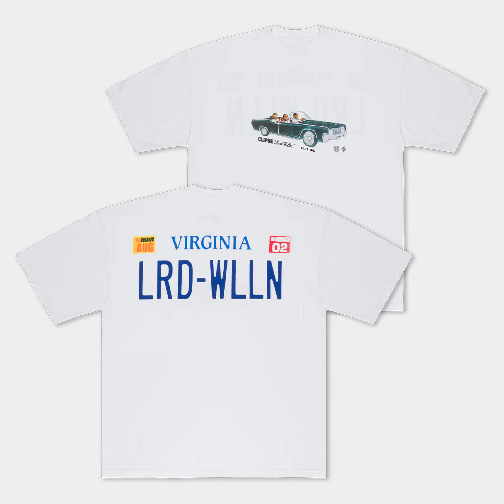 Clipse Merch Star Trak X Lord Willin Plate T-Shirt White Best For Hip Hop Lovers-1 Clipse Merch Star Trak X Lord Willin Plate T-Shirt White Best For Hip Hop Lovers-1