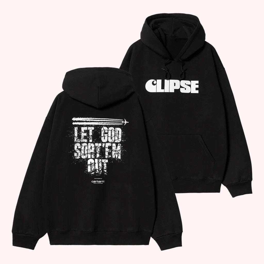 Clipse Tour Merch Carhartt Wip X Clipse Let God Sort Em Out Hoodie Gift Ideas For Him Clipse Tour Merch Carhartt Wip X Clipse Let God Sort Em Out Hoodie Gift Ideas For Him