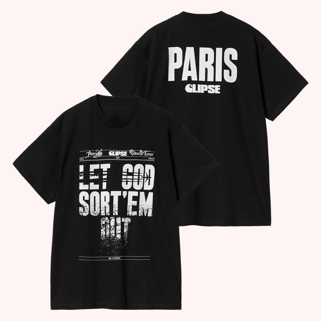 Clipse Tour Merch Carhartt Wip X Clipse Paris T-Shirt Husband Gifts Clipse Tour Merch Carhartt Wip X Clipse Paris T-Shirt Husband Gifts