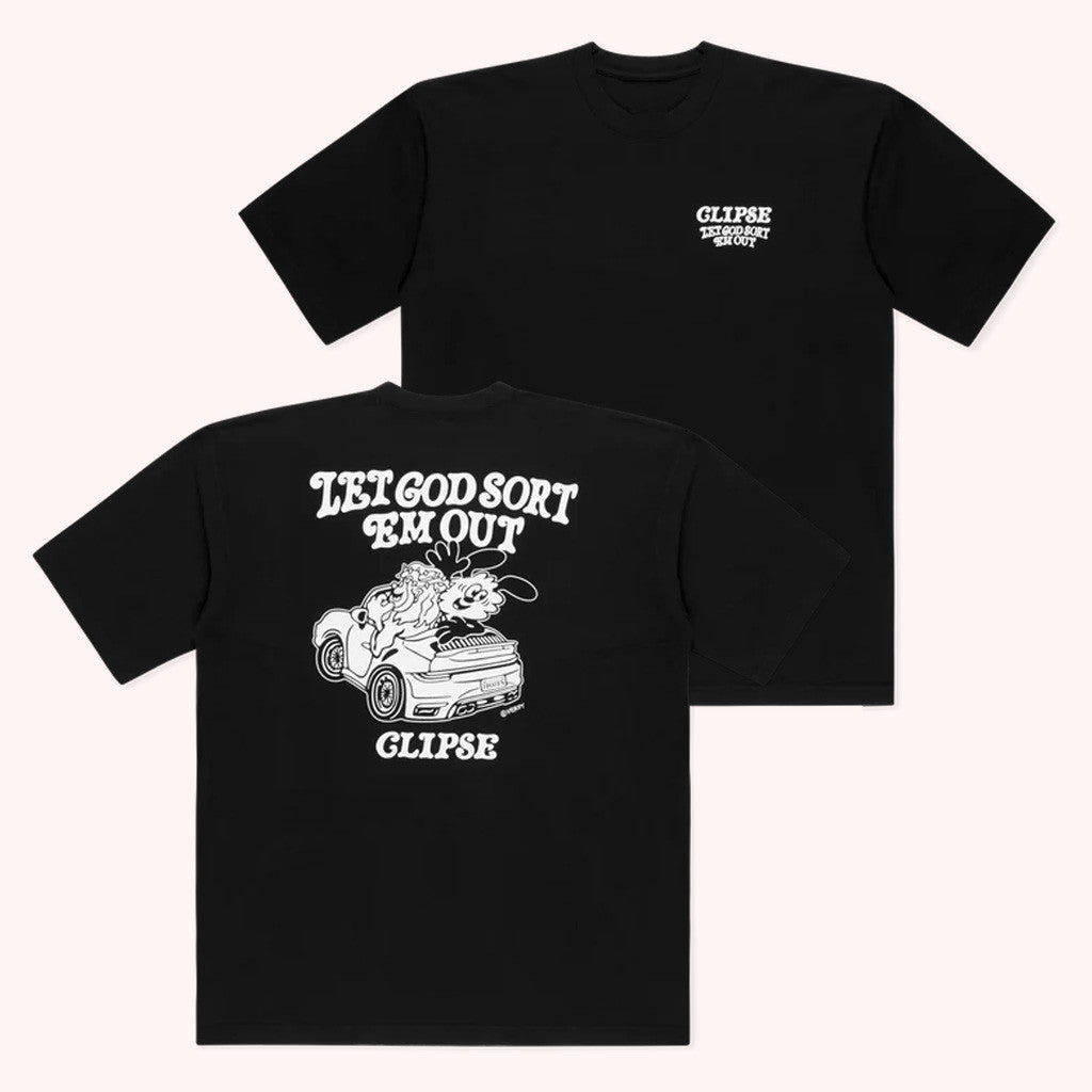 Clipse Tour Merch Verdy X Clipse Let God Sort Em Out T-Shirt Besties Gifts