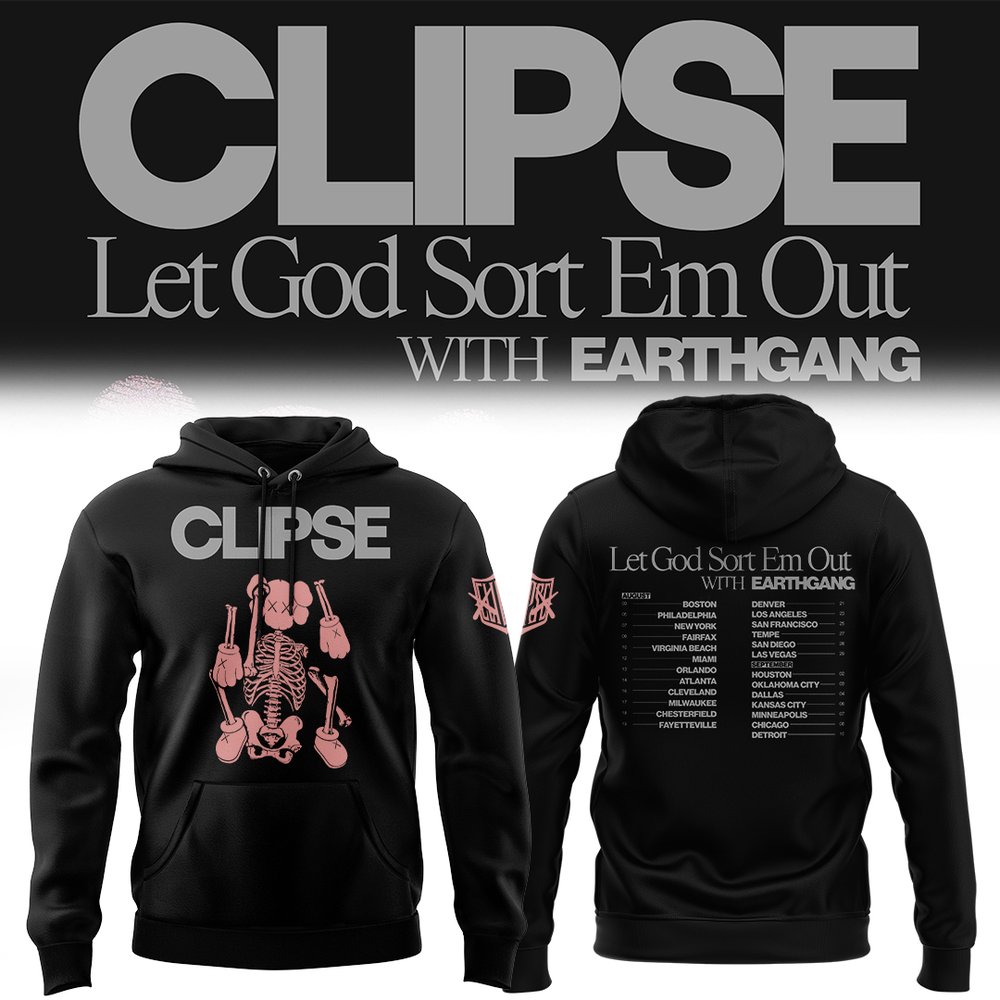 Clipse x EarthGang Let God Sort Em Out Hoodie Unique Gift For Fans