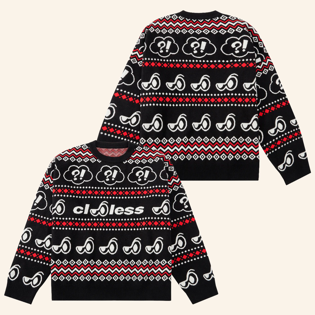 Clooless Merch Icon Ugly Christmas Sweater Christmas Gifts For Boyfriend