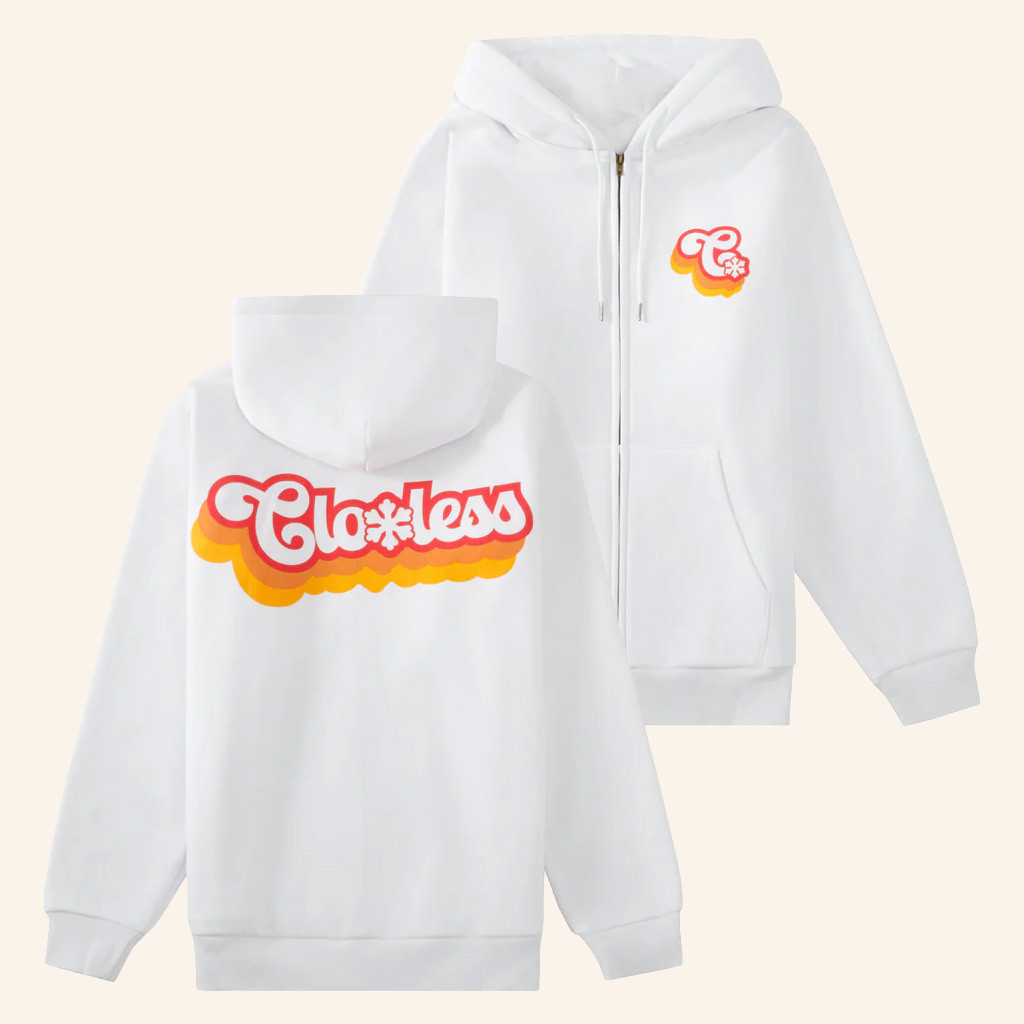 Clooless Merch Snowflake Icon Zip Up Hoodie Present For Husband Clooless Merch Snowflake Icon Zip Up Hoodie Present For Husband