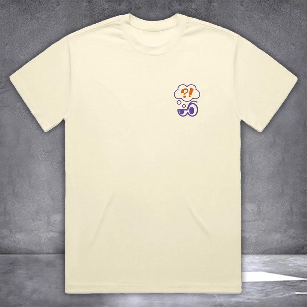 Clooless Merch T-Shirt Core Bubble Brain Cream Shirt Clooless Podcast Merch For Fans