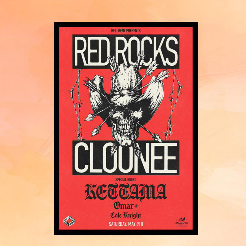 Cloonee Red Rocks Amphitheatre on May 9 2026 Show Poster Wall Art Decor Gifts For Music Lovers Cloonee Red Rocks Amphitheatre on May 9 2026 Show Poster Wall Art Decor Gifts For Music Lovers