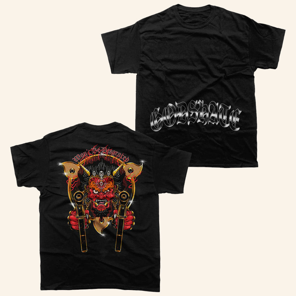 Closed Casket Activities Merch God's Hate Logo Belly Rocker T-Shirt Gifts For Dad