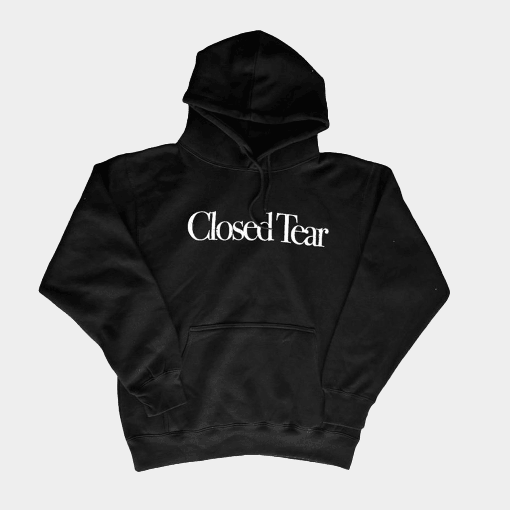 Closed Tear Merch Closed Tear Logo Hoodie Birthday Gifts For Music Lovers