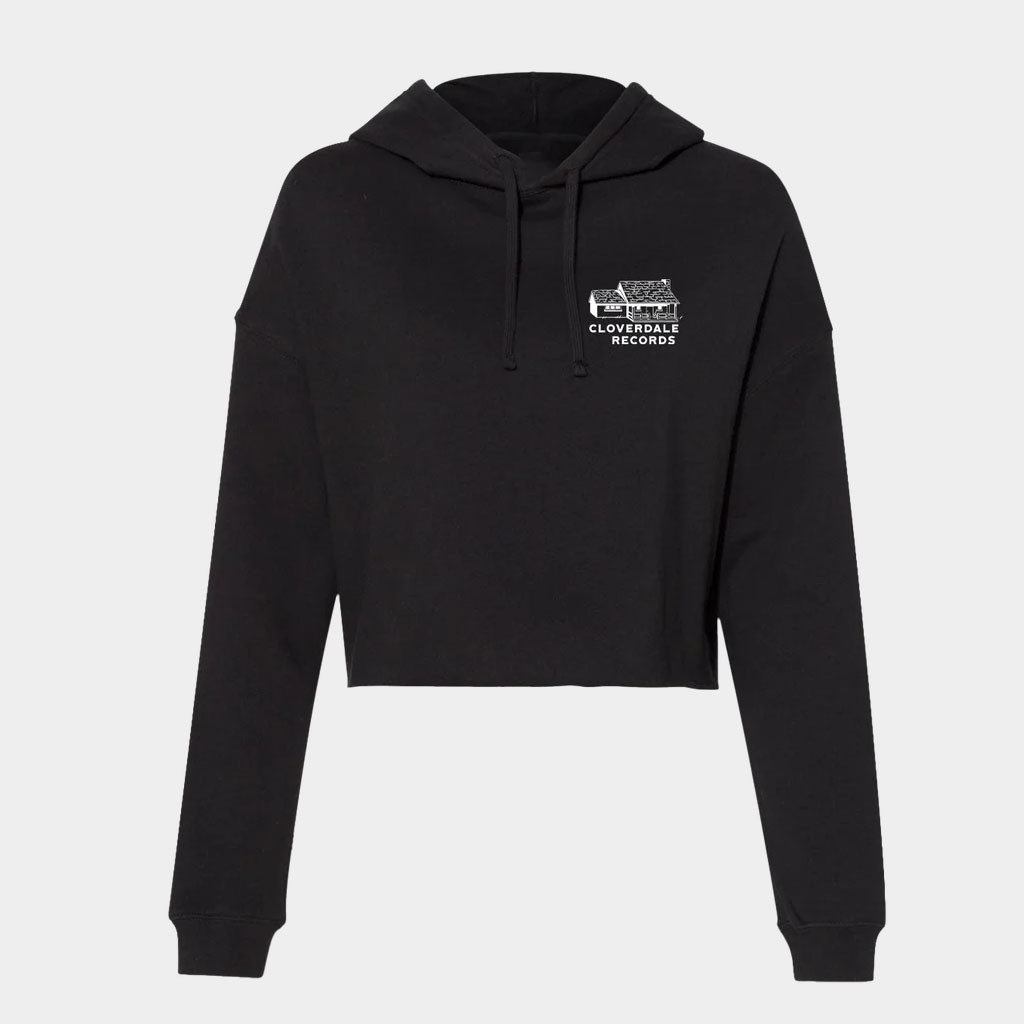 Cloverdale Records Merch Cloverdale Records Cropped Hoodie Birthday Gift For Sister